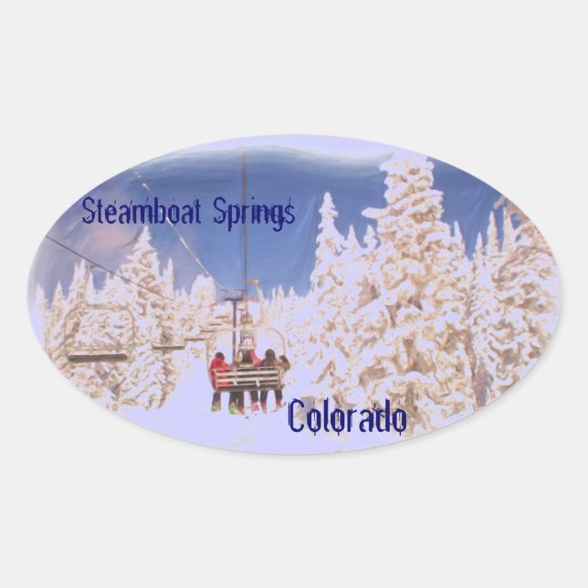 Steamboat Springs sticker (Front)