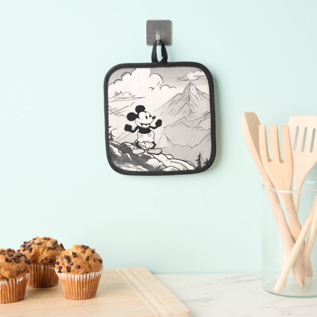 Steamboat Willie Mountain Hiking  Pot Holder (Insitu(Hanging))