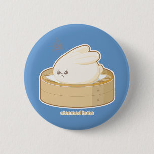 Steamed Buns 2 Inch Round Button