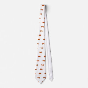 Steamed Crab Logo (Atlantic blue crab) Tie