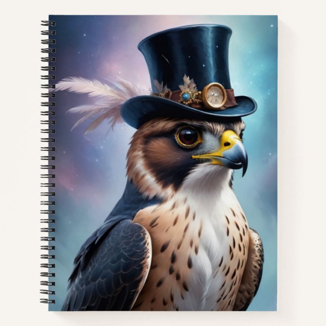 Steamer Falcon  Notebook (Front)