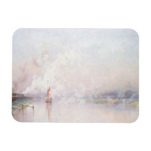 Steaming into Lincoln, 1894 Magnet