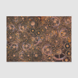 Steampunk 16 tissue paper