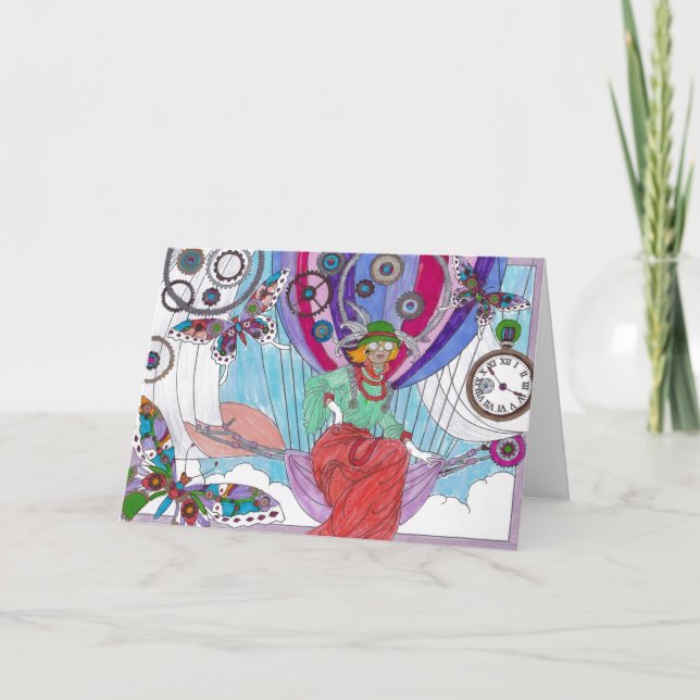 Steampunk 19 - Hello Card (Front)