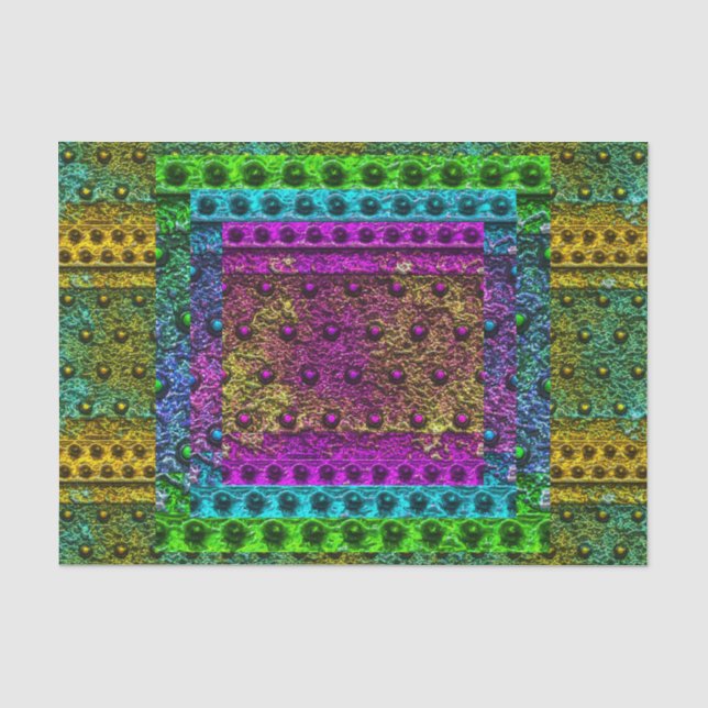 Steampunk 1 B,C,D & E Colour Options Tissue Paper (Front)