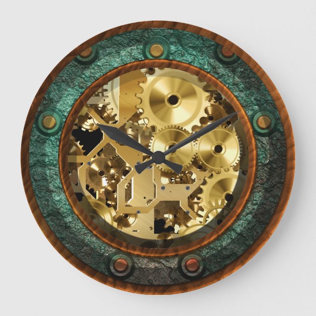 Steampunk 1B1 Clock (Front)