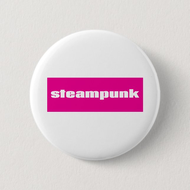 Steampunk 2 Inch Round Button (Front)