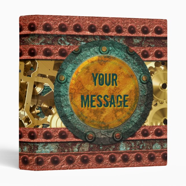Steampunk 4A/4B Binder (Front/Spine)