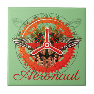 Steampunk Aeronaut, celestial mechanics Tile