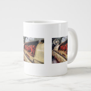 Steampunk - After Engine Room in Submarine Large Coffee Mug