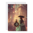 Steampunk Alice in the City of Retrofuturism