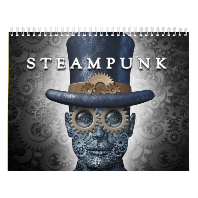 Steampunk and steam punk Calendar (Cover)