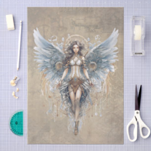 Steampunk Angel Tissue Paper