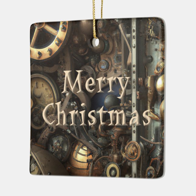 Steampunk Art Ornament (Left)