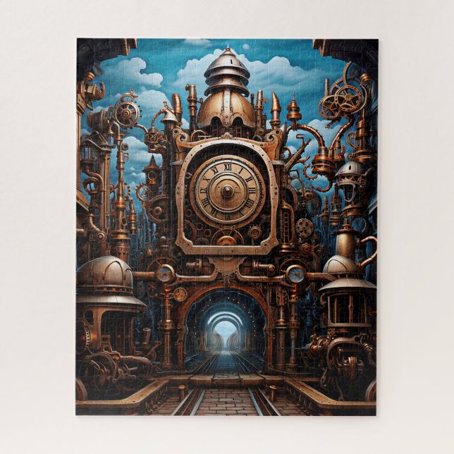 Steampunk Art Puzzle (Vertical)