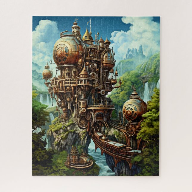 Steampunk Art Puzzle (Vertical)