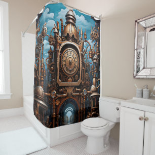 Steampunk Art Shower Curtain