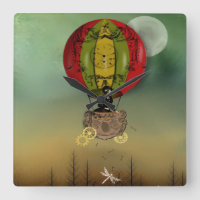 Steampunk Art Wall Clock