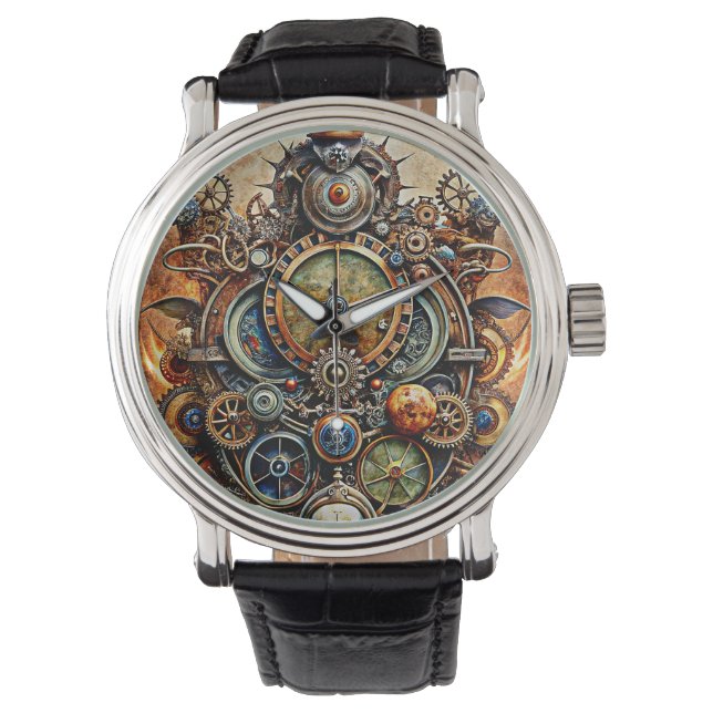 Steampunk Art Watch (Front)