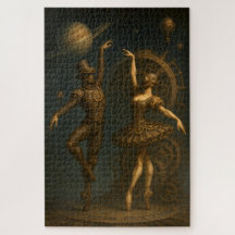 Steampunk Ballet Under Saturn