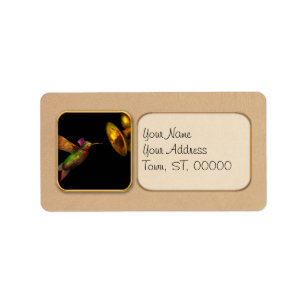 Steampunk - Bird - Apodiformes Centrifigalus Label