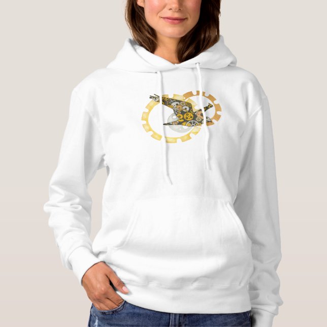 Steampunk Bird Hoodie (Front)