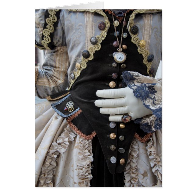 Steampunk bodice, Carnival, Venise (Devant)