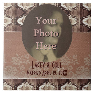 Steampunk Brass & Lace Tile