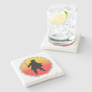 Steampunk Buccaneers Talk Like a Pirate Day Argh! Stone Coaster