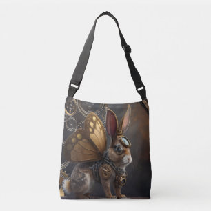 Steampunk Bunny Crossbody Bag