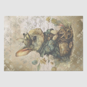 Steampunk Bunny Rabbit Tissue Paper