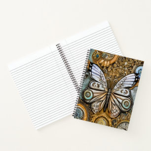 Steampunk Butterfly Notebook