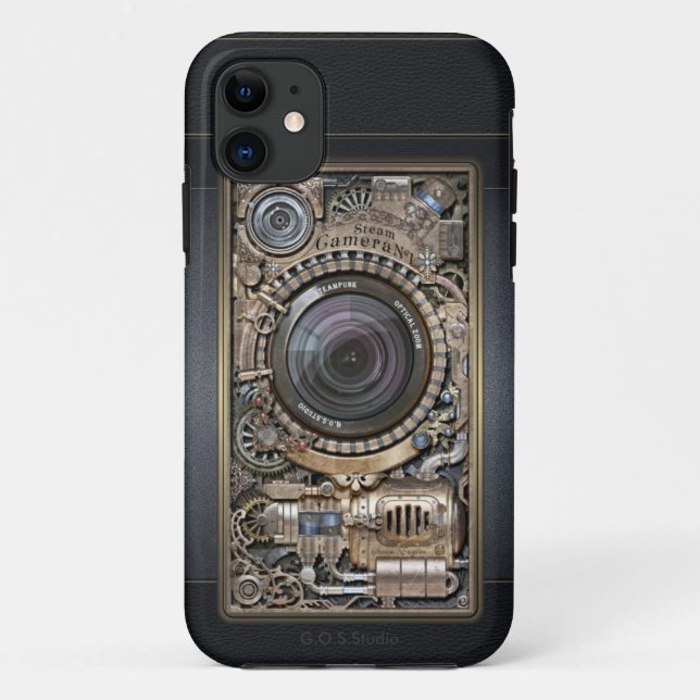 Steampunk Camera #1 by G.O.S.Studio. Case-Mate iPhone Case (Back)