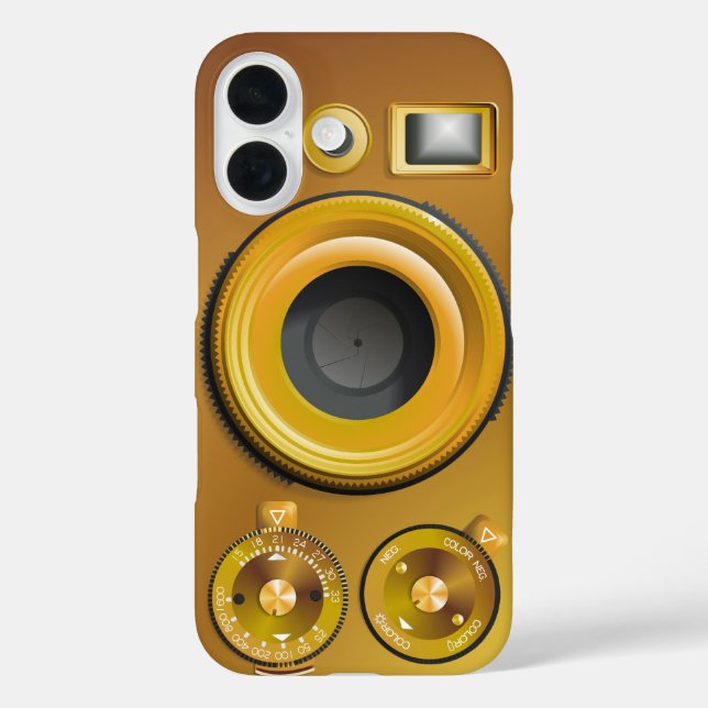 Steampunk Camera Case-Mate iPhone Case (Back)
