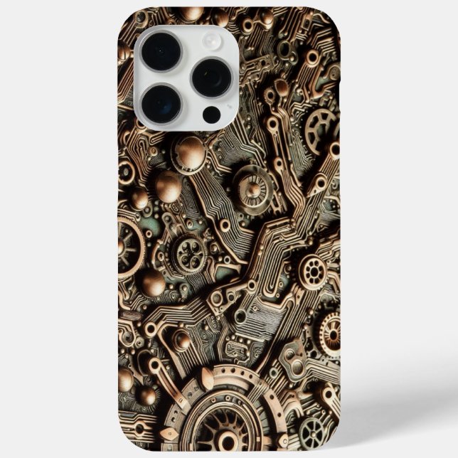 Steampunk Camo, Camouflage Case-Mate iPhone Case (Back)