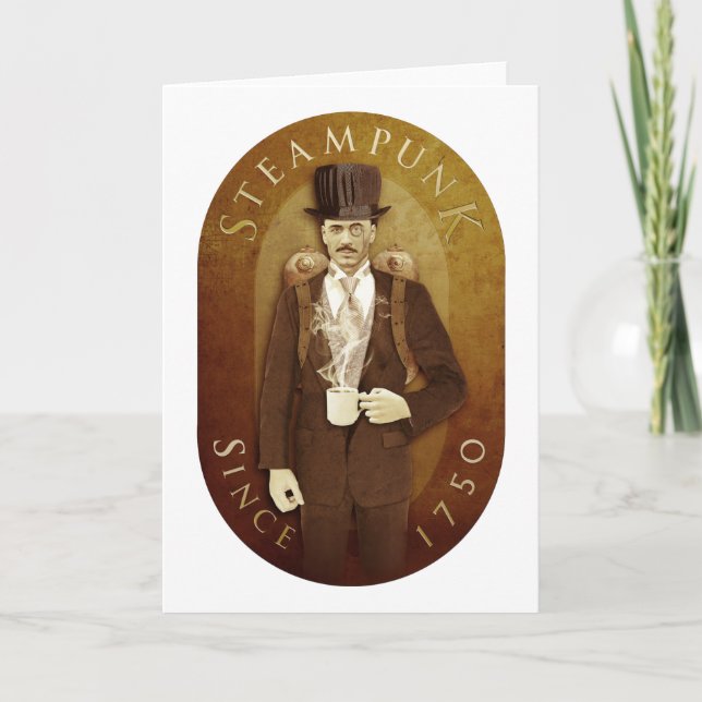 STEAMPUNK CARD (Front)