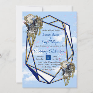 Steampunk Cartes et cadeaux de mariage intemporels