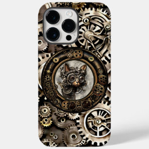 Steampunk Cat Goggles - iPhone X 14 PRO MAX  Case- Case-Mate iPhone 14 Pro Max Case