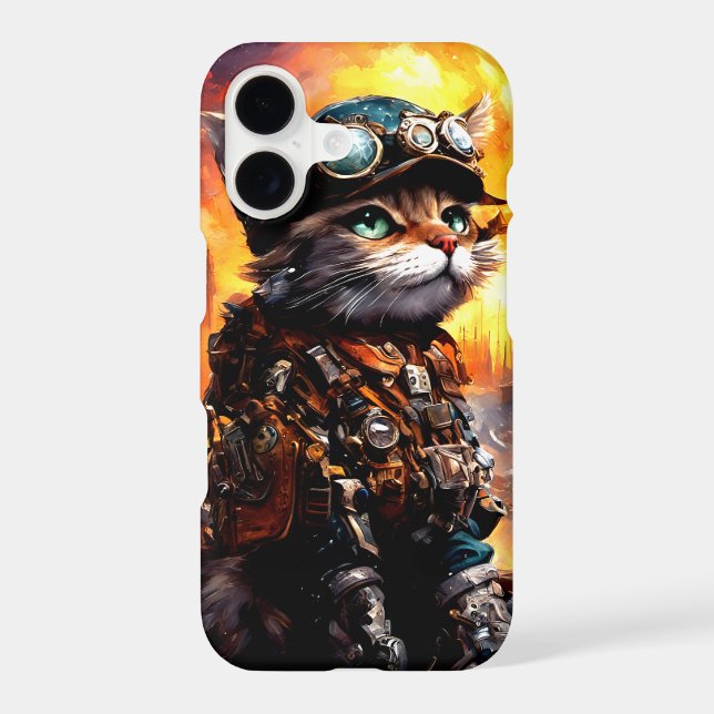 Steampunk Cat II (Back)