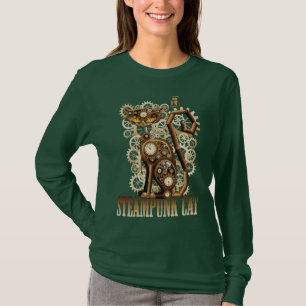 Steampunk Cat T-Shirt