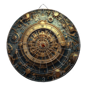 Steampunk Celestial Dartboard