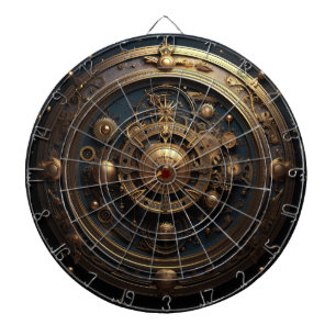 Steampunk Celestial Dartboard