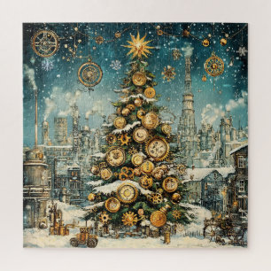 Steampunk Christmas Tree Puzzle