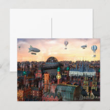 Steampunk City Buildings