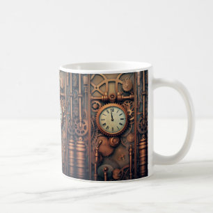 Steampunk Clock Coffee Mug