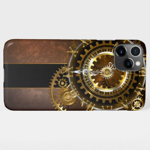Steampunk clock with antique gears iPhone 11Pro max case