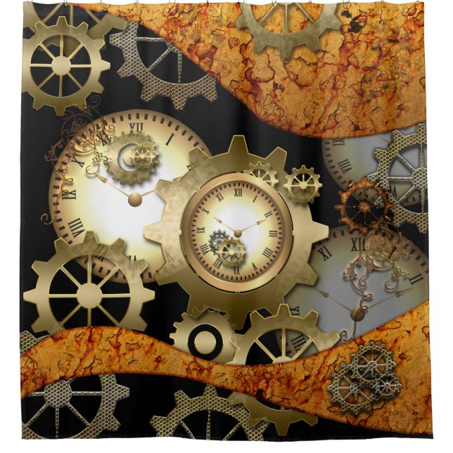 Steampunk, clocks and gears (Front)
