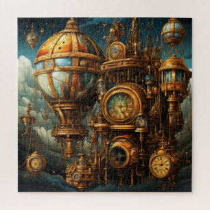 Steampunk Clocks Puzzle