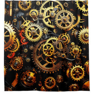 Steampunk Clockwork Gears 1004