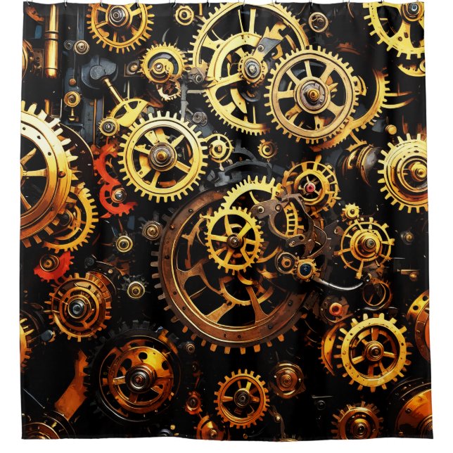 Steampunk Clockwork Gears 1004 (Front)